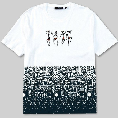 African Heritage White T-shirt